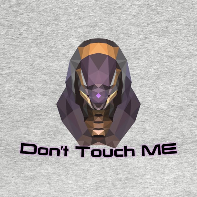 Low Poly "Don't Touch ME" Tali by hoodwinkedfool